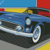 Ford Tbird Art Diamond Painting