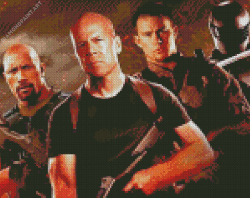 Gi Joe Movie Diamond painting