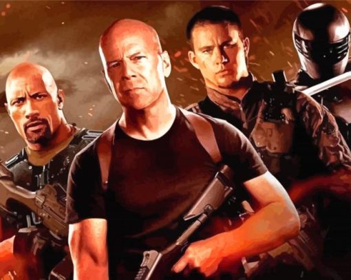 Gi Joe Movie Diamond painting