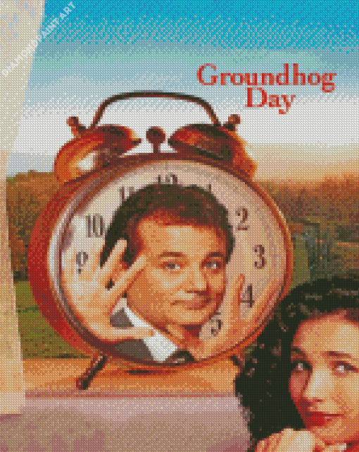 Groundhog Day Movie Diamond painting