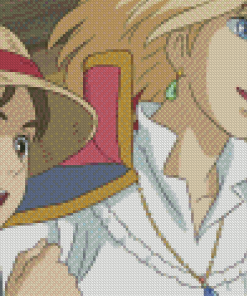 Howl's Moving Castle Diamond Diamond Painting