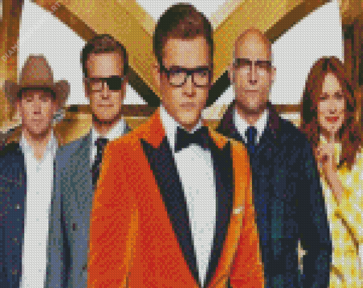 Kingsman Golden Circle Diamond Painting