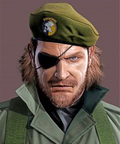 Metal Gear Walker Snake Diamond Painting