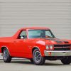 Red Chevrolet El Camino Diamond Painting