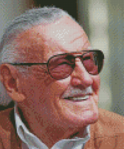 The American Comic Book Writer Stan Lee Diamond Painting