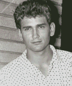 Young Michael Landon Diamond painting