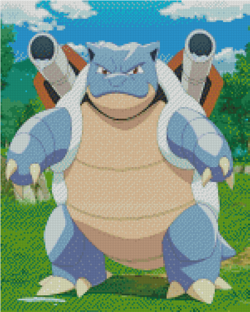 Blastoise Pokemon Diamond Painting