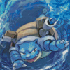 Blastoise Pokemon Anime Diamond Painting