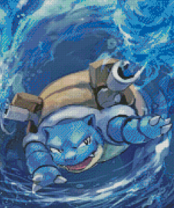 Blastoise Pokemon Anime Diamond Painting