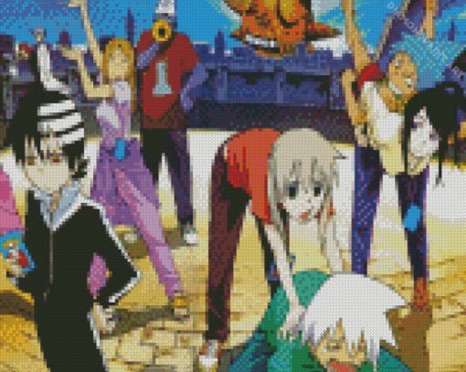 Anime Soul Eater Diamond Painting