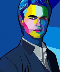 Ansel Elgort Pop Art Diamond Painting