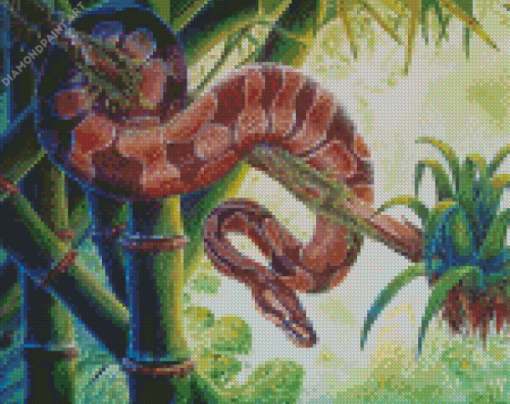 Ball Python Diamond Painting