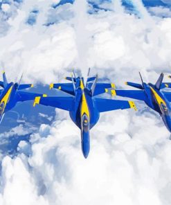 Blue Angels Diamond Painting