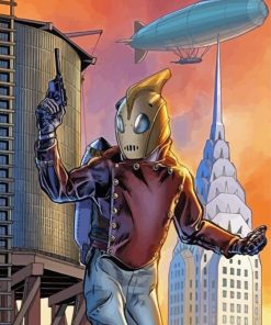 DC Comics Rocketeer Hero Diamond Painting