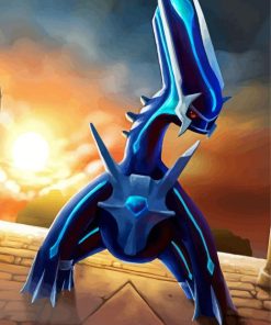 Dialga Pokemon Character Diamond Painting