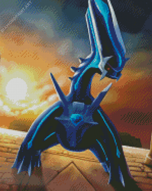 Dialga Pokemon Character Diamond Painting