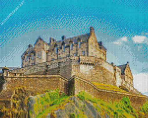 Edinburgh Castle Diamond Painting