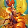 Fantasy Queen Bee Diamond Painting