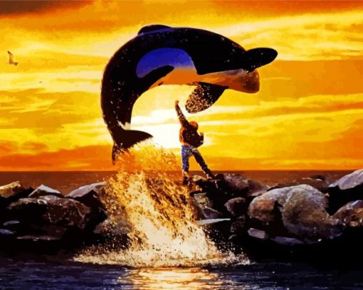 Free Willy Movie Diamond Painting