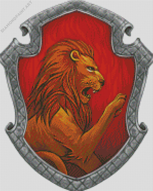 Gryffindor Diamond Painting