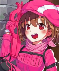 Gun Gale Online Diamond Painting