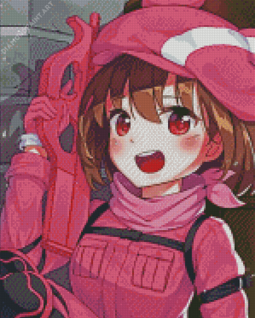 Gun Gale Online Diamond Painting