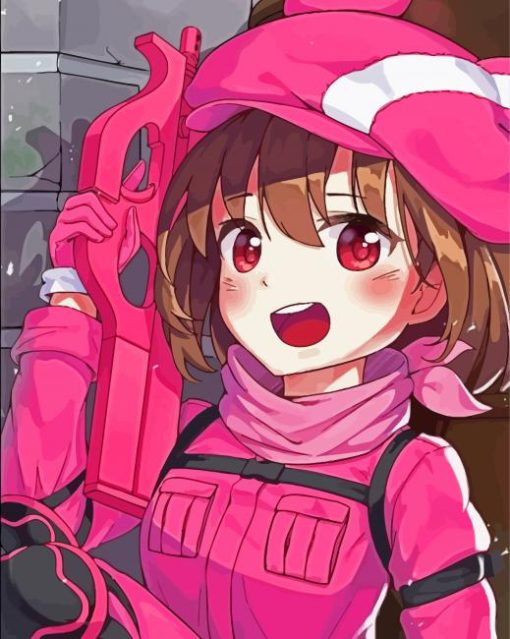 Gun Gale Online Diamond Painting