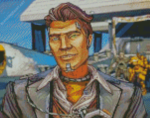 Handsome Jack Diamond Painting