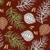 Illustration Pine Cones Diamond Painting