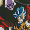 Jiren And Goku Characters Diamond Painting