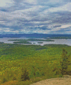 Mount Major Landscape Diamond Painting