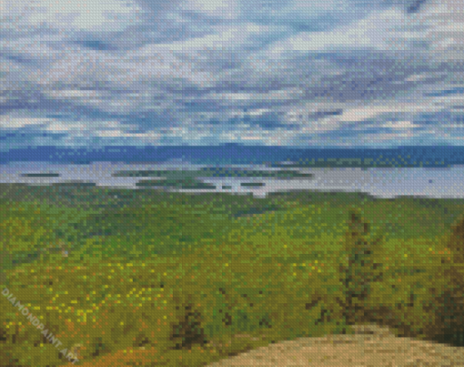 Mount Major Landscape Diamond Painting