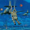 Paratroopers War Art Diamond Painting