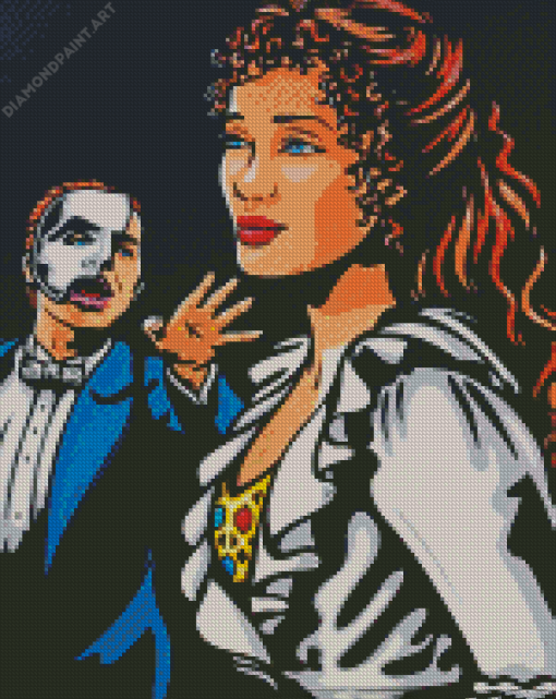 Phantom Opera Aesthetic Art Diamond Painting