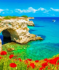 Puglia Landscape Diamond Painting