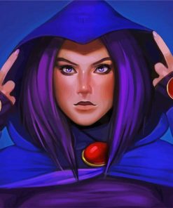 Raven Hero Teen Titans Diamond Painting