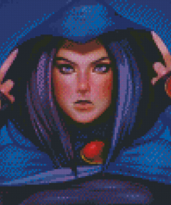 Raven Hero Teen Titans Diamond Painting