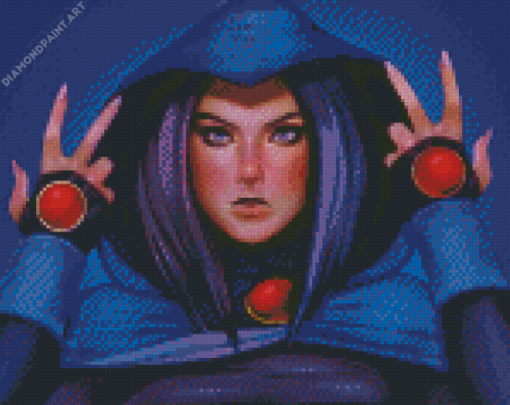 Raven Hero Teen Titans Diamond Painting