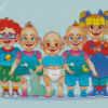 Rugrats Characters Art Diamond Painting