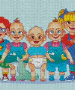 Rugrats Characters Art Diamond Painting