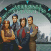 Science Fiction Serie Stargate Atlantis Diamond Painting