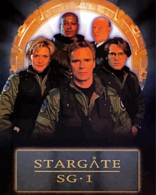 Stargate SG1 Serie Diamond Painting