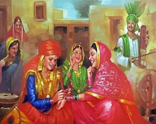 The Indian Festival Art Diamond Painting