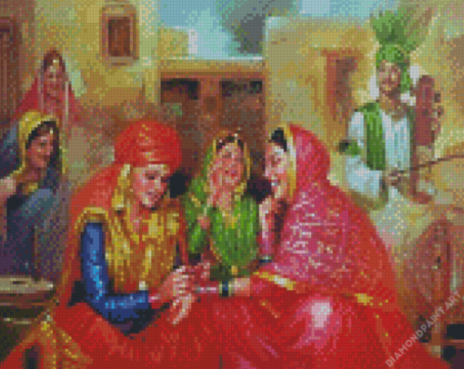 The Indian Festival Art Diamond Painting