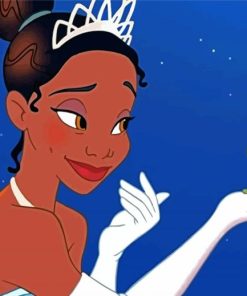 Tiana And The Frog Diamond Painting