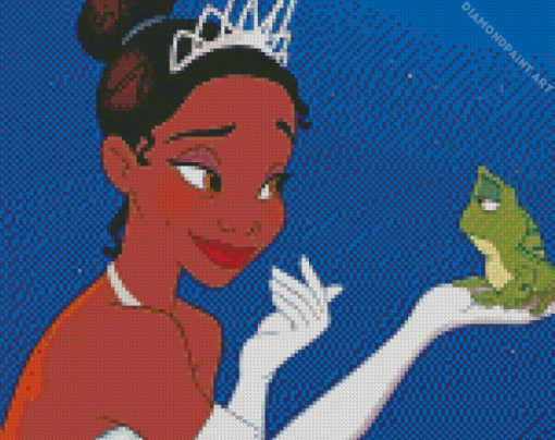 Tiana And The Frog Diamond Painting