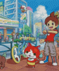 Yo Kai Watch Diamond Painting