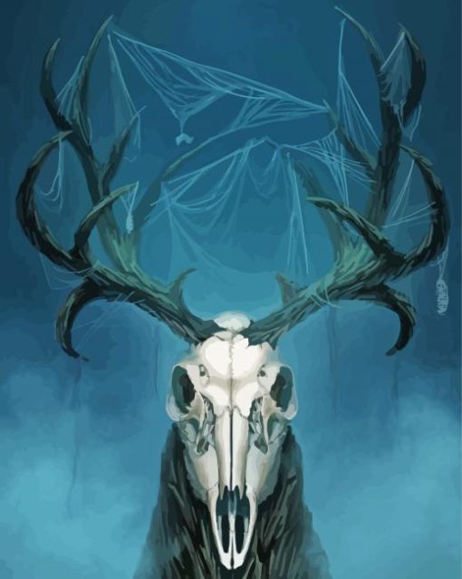 Aesthetic Deer skull Art Diamond Painting