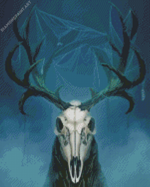 Aesthetic Deer skull Art Diamond Painting