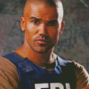 Aesthetic Derek Morgan Diamond Painting